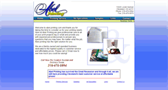 Desktop Screenshot of abelprinting.com